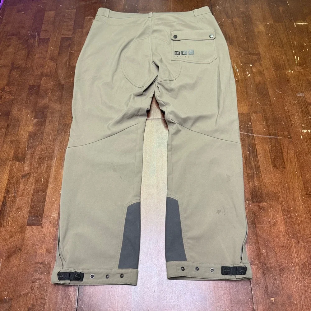 Vollebak 100 Year Trousers Men XXL Olive Tactical Cargo Pants Military Grade FR